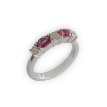 15_01_Anello_Riviere_Oro_Bianco_Diamanti_Brillanti_Rubini_Creazione_Unica_Genova