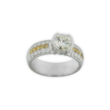 19_01_Anello_oro_Bianco_750_Soltaro_Diamante_Brillanti_Giallo_Creazione_Unica_Fatto_A_Mano