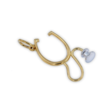 22_02_Ciondolo_Pendente_Stetoscopio_Oro_750_Creazione_Artigianale_Unica